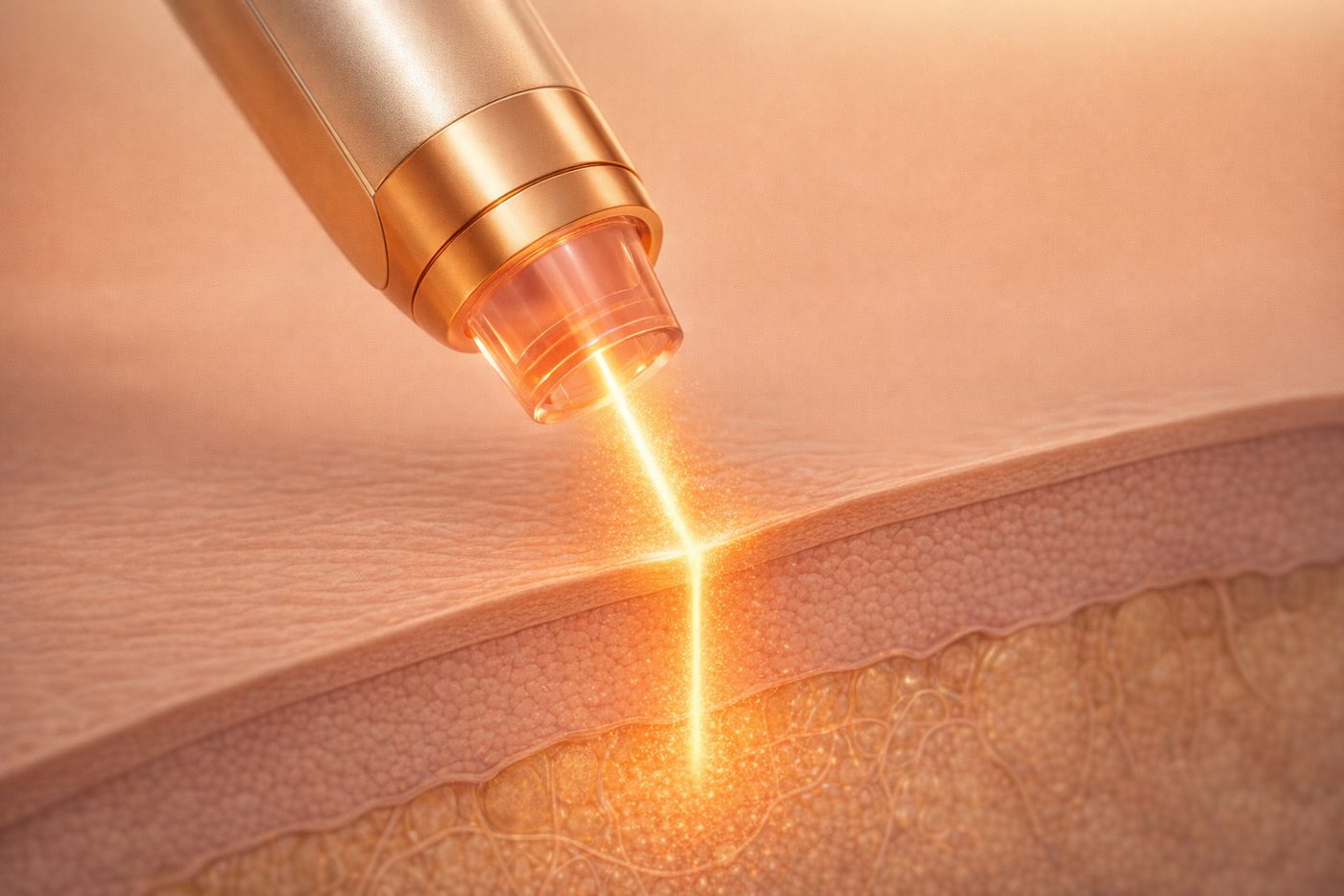 Tratamento de flacidez com laser subdérmico